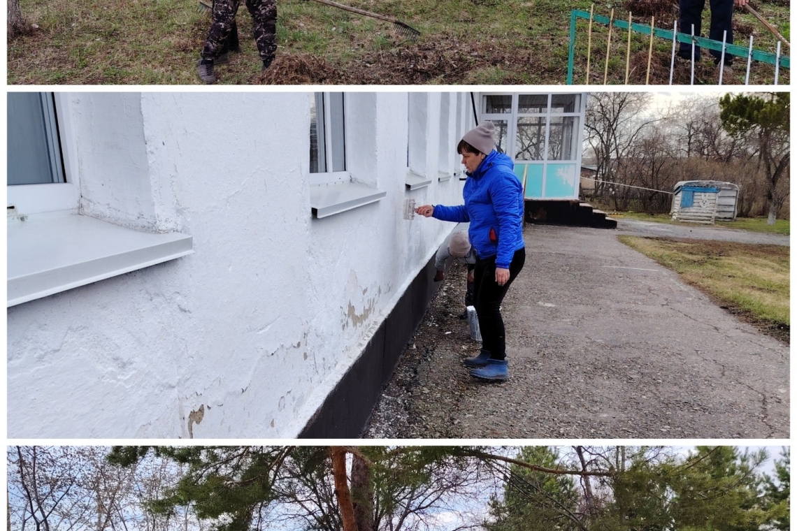 “Адал азамат” біртұтас тәрбие  бағдарламасы және  “Таза Қазақстан” акциясы аясында Қарттар күніне орай мектебімізде сенбілік ұйымдастырылып өткізілді.